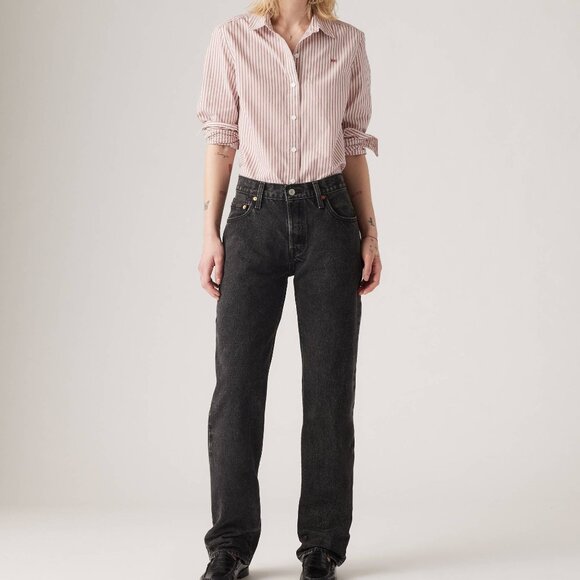 Levi's Denim - Levi_s 501 90s Women's Jeans Color Static Black Noise - Black